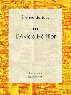 cover image of L'Avide héritier